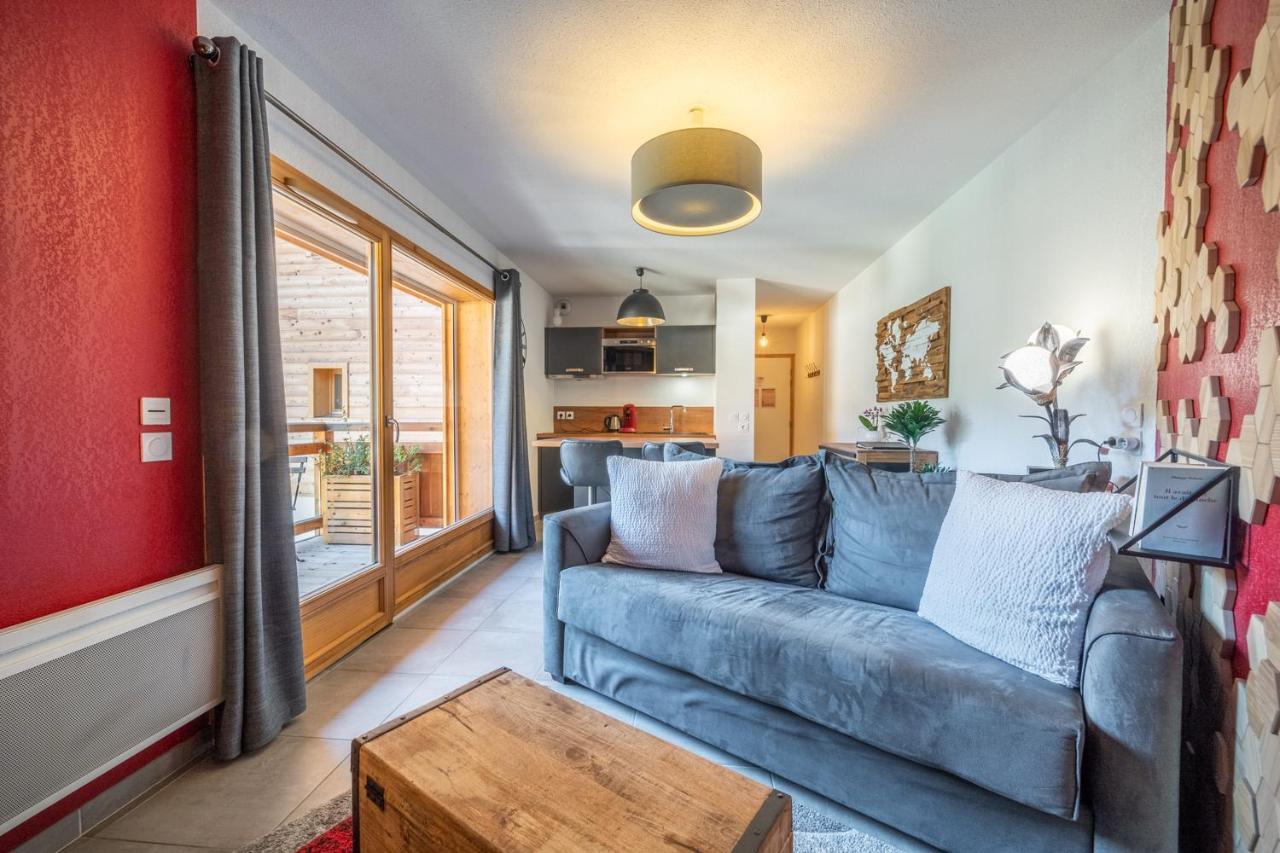 Studio Au Coeur Du Village Saint-Jean-de-Sixt Exteriér fotografie